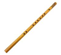 flauto di bambù amaro naturale, Flauto di bambù a 9 fori, strumento a fiato, 44 cm/17,32 pollici, for principianti, adulti e professionisti