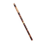 Flauto di bambù cinese tradizionale portatile leggero durevole professionale a lungo termine suono preciso del foro sonoro Principianti Bamboo Flute