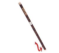 Flauto di bambù con giunto in ottone a inserimento singolo Chiave C Strumento musicale tradizionale fatto a mano Prestazioni Professionali Flauto Di Bambù