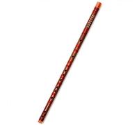 flauto di bambù Flauto A Sezione Singola Con Poesie Incise Nella Tonalità Di C/D/E/F//strumento Di Flauto Di Bambù Soffiato Orizzontalmente (Color : Single section flute in F key+gift)
