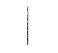 flauto di bambù Flauto chiave E due sezioni bianco verde e nero per principianti flauto di bambù orizzontale a due sezioni(Black)