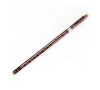 flauto di bambù Flauto Di Bambù A Due Sezioni Di Colore Marrone ShuDi Flauta Con Bocchino Incorporato Strumento Musicale Windwood Facile Da Imparare(D Key)