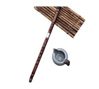flauto di bambù Flauto di bambù Bitter Bamboo Professionale Due sezioni Rame bianco Grado Esame Principiante Esecuzione(E Key)