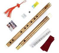 Flauto Di Bambù Flauto Di Bambù C/D/E/F/G Chiave Professionale Cina Strumento Musicale A Fiato Cinese Dizi Trasversale In Ottone Spina Singola(G Key)