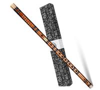 Flauto Di Bambù Flauto di bambù in stile retrò e disegno di lettere di strumenti a fiato con un ricco sapore culturale