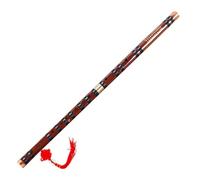flauto di bambù Flauto di bambù Strumenti musicali a fiato professionali Cinese Dizi Flauta trasversale 4 colori(Brown)