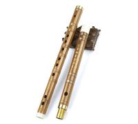 Flauto di bambù Flauto di bambù Strumento a fiato Professionale Flauto Cinese Connessione Orizzontale in Ottone (Color : F)