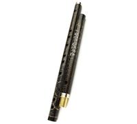 Flauto Di Bambù Flauto di bambù tradizionale e strumento a fiato in stile cinese classico nero ed elegante (Color : F)