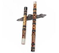 Flauto Di Bambù Flauto di bambù viola Strumento a fiato etnico avanzato Flauto a due sezioni Connessione a due vie (Color : D)