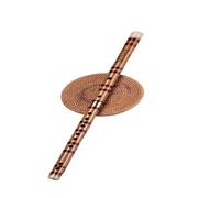 flauto di bambù Flauto di rame bianco a tubo singolo Yellow Boutique il suono del flauto di bambù è forte e dolce(G Key)