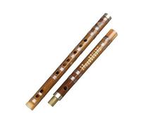 Flauto Di Bambù Flauto Dizi Flauta In Legno Di Bambù Marrone A Due Sezioni Tradizionale Fatto A Mano Cinese Per Principianti E Amanti Della Musica(F Key)