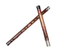 Flauto Di Bambù Flauto Traverso In Rame Bianco A Doppio Snodo Flauto A Due Sezioni Flauto In Bambù Flauto Per Rilegatura(F Key)