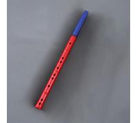 Flauto Di Bambù Flauto Verticale Flauto Di Bambù Amaro Professionale A 6 Fori Per Principianti Con Base Zero(Red,F Key)