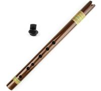 Flauto Di Bambù Flauto Verticale In Sol Marrone Con Bocchino Adatto Ai Principianti Strumento A Fiato Musicale(G KEY3)