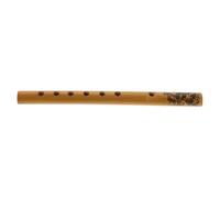 Flauto di Bambù Giallo a Sei Fori per Pratica e Concerto | Bambù Leggero, Tonalità Ricca e Melodiosa, Misura 23,6x1,6x1,6cm, per Appassionati