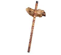 Flauto Di Bambù I Principianti Del Flauto Di Bambù Si Esercitano Con Gli Strumenti A Fiato Professionali(F key two sections)