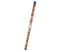 Flauto Di Bambù I Principianti Del Flauto Di Bambù Si Esercitano Con Gli Strumenti A Fiato Professionali(G key one section)