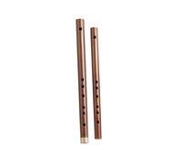 Flauto Di Bambù In Legno Mini Flauto Piccolo Senza Foro Per Suonare Il Flauto Per Principianti Colore Originale Chiave Re(3/4,Fkey)