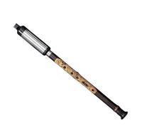 Flauto Di Bambù Lo strumento musicale flauto di bambù Bawu fatto a mano con registratore tradizionale cinese ha un suono morbido (Color : F)