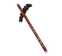 Flauto Di Bambù Per Principianti Fatto A Mano Strumento Flauto Di Bambù Per Principianti Che Suonano Corde In Polvere D'oro(D key)