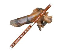 Flauto Di Bambù Per Principianti Flauto Amaro In Rame Bianco A Due Sezioni A Doppio Inserto Che Suona Lo Strumento Flauto Traverso Flauto Di Bambù(G Key)