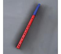 Flauto Di Bambù Per Principianti Flauto Verticale Flauto Di Bambù Amaro Professionale A 6 Fori Per Principianti Con Base Zero(Red,G Key)