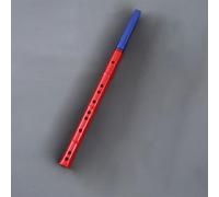 Flauto Di Bambù Per Principianti Flauto Verticale Flauto Di Bambù Amaro Professionale A 6 Fori Per Principianti Con Base Zero(Red,E Key)
