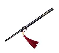 Flauto di bambù per principianti strumento a base zero tonalità Do nero stile antico Principianti Bamboo Flute