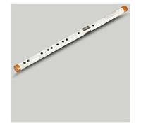 flauto di bambù Principiante Professionista Che Suona Flauto Traverso In Rame Bianco Con Interfaccia In Bambù Flauto In Bambù Per Adulti (Color : White D tone+gifts)