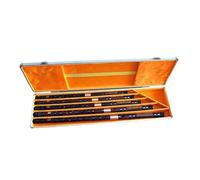 Flauto Di Bambù Professionale 5 Pz/set Flauto Di Bambù Strumento Musicale A Fiato Professionale Flauto Di Bambù C/D/E/F/G Con Custodia In Lega Di Alluminio