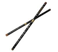 Flauto di bambù professionale Flauto Di Bambù Nero Con Flauto Trasversale Staccabile A Due Sezioni Per Principianti DFEDC Tune Flauto Di Bambù (Color : F)