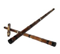 Flauto Di Bambù Professionale Flauto Di Bambù Professionale Strumento Musicale A Fiato F/G Key Flauta Verticale Con Borsa In Pelle Amanti Della Musica(A)