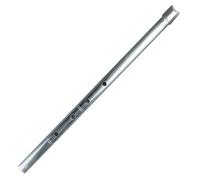 Flauto Di Bambù Professionale Flauto Di Bambù Shakuhachi 5 Fori Chiave D Flauto Di Bambù In Metallo Non Si Rompe Mai Strumento Di Metallo Per Flauto Di Bambù Argento O Nero(Silvery)