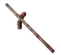 Flauto di bambù professionale Un Intero Pezzo Di Flauto Di Bambù Viola Strumento Musicale Flauto Semplice Senza Filo E Senza Incisione (Color : F)