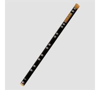Flauto Di Bambù Professionali Flauto Di Bambù Strumento Musicale A Una Sezione Chiave E/FA/G Dizi Foro Aperto Trasversale(Black,F)