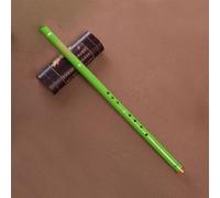 Flauto Di Bambù Professionali Flauto Di Bambù Viola Professionale Xiao Strumento Musicale Tradizionale Classico Cinese Piccolo Verticale Shakuhachi(Green)