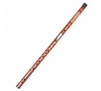 Flauto Di Bambù Professionali Suonare Il Flauto Di Bambù Flauto A Doppio Inserto In Rame Bianco Flauto Di Bambù Amaro Corno Rosso Strumento Per Flauto Traverso Con Linea Rossa(C Key)