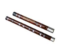 Flauto Di Bambù Qualità del suono standard del corpo del tubo professionale dello strumento flauto di bambù fatto a mano marrone (Color : E)