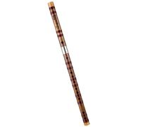 Flauto di bambù Squisito strumento musicale con scatola in lega di alluminio e set completo di accessori Prestazioni Professionali Flauto Di Bambù (Color : F)