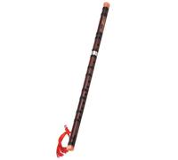 Flauto di bambù staccabile in stile cinese Chiave C Strumento musicale tradizionale Giunto in rame bianco