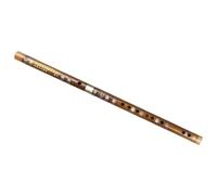 Flauto Di Bambù Strumento per flauto di bambù fatto a mano con filo marrone trasparente legato a mano, adatto ai principianti (Color : F)