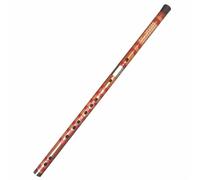 Flauto Di Bambù Suonare Il Flauto Di Bambù Flauto A Doppio Inserto In Rame Bianco Flauto Di Bambù Amaro Corno Rosso Strumento Per Flauto Traverso Con Linea Rossa(G Key)