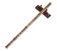 flauto di bambù Test di valutazione dello strumento flauto di bambù viola Flauto di bambù in stile antico Principianti Flauto di bambù viola Colore naturale(G Key)