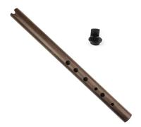 Flauto di bambù verticale per principianti con chiave di Sol strumento a fiato professionale Principianti Bamboo Flute(G black-1)