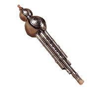 Flauto Di Cucurbita In Resina ABS Strumento A Fiato Tradizionale Cinese Chiave Di Do/Sib Flauto Di Zucca Hulusi Con Custodia Professionale Hulusi (Color : Bb key)