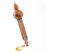 flauto di cucurbitacea， flauto di zucca Flauto Hulusi Flauto di zucca a nove fori Strumento a fiato nazionale cinese Flauto di cucurbita Hulusi con accessori(BB key)