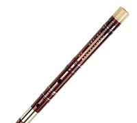 Flauto di Dzi cinese per principiante Adulto, Zero Basic Professional Bratter Bamboo Flute flauto Bambini che giocano a strumento musicale C, D, E, F, G Tune Dizi(D)