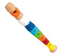 Flauto di legno colorato per bambini