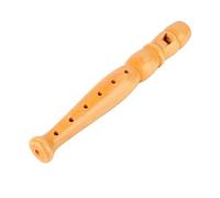 Flauto di Legno, Flauto Verticale a 6 Fori Clarinetto Corto in Legno Strumento Musicale a Fiato Giocattolo per Bambini Principianti