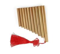 Flauto Di Pan 10 Tubi Strumento A Fiato In Bambù Naturale Flauto Di Pan Chiave G Flauta De Pan Instrumentos Musicales Fatto A Mano